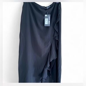 Rita Ora & Primark - Black ruffle maxi skirt